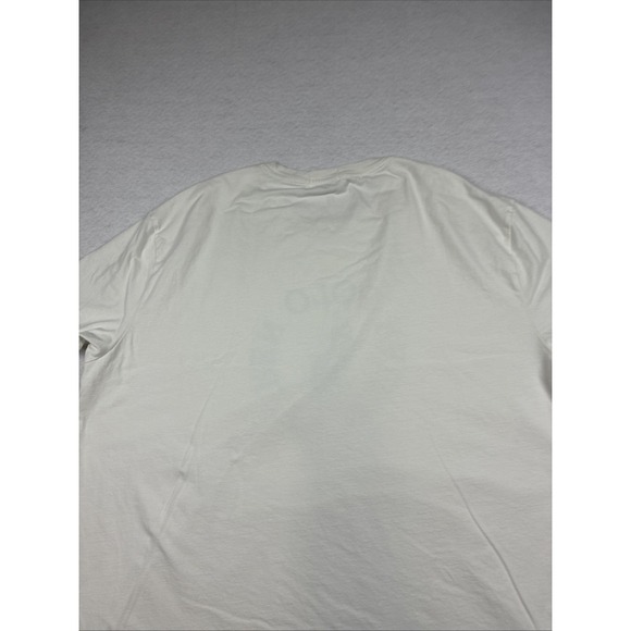 Polo Ralph Lauren Shirt Mens XXL Classic Fit Jersey Graphic Stencil Cream Green - Picture 5 of 7
